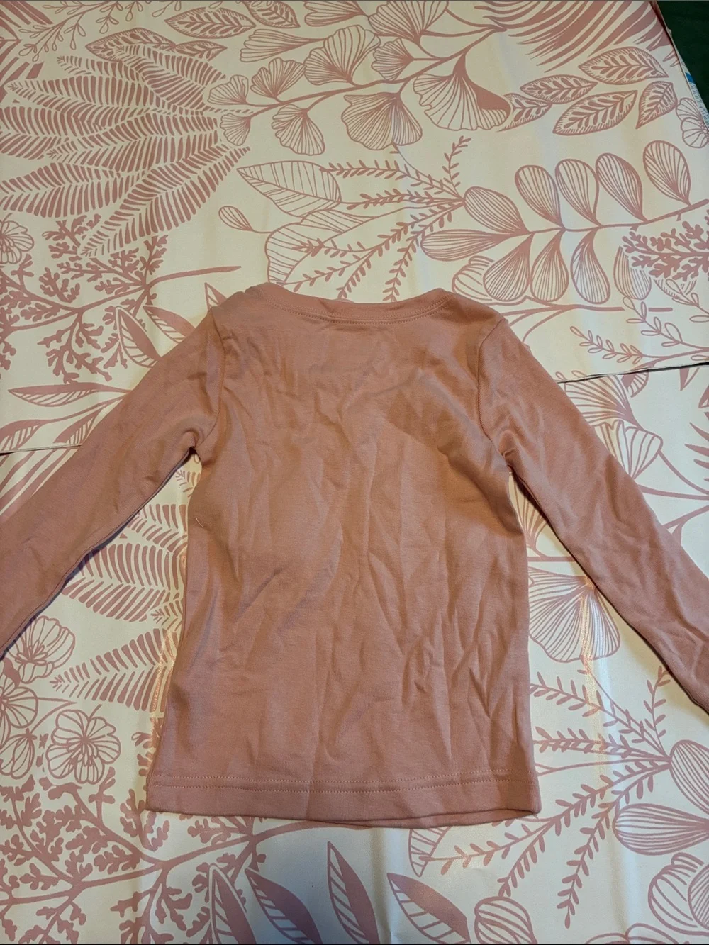 Old Navy Pink Leopard Face Pajama Set with Black Polka Dots